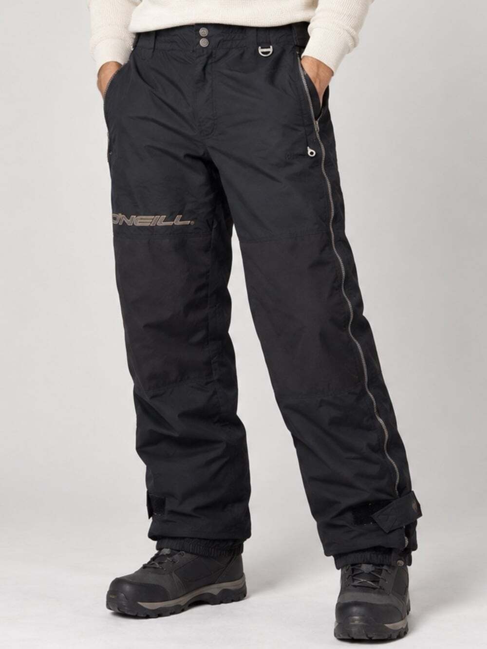 Y2K O’Neill Ski Snowboard Black Snow Pants | Retro Snowboard Gorpcore | Size L